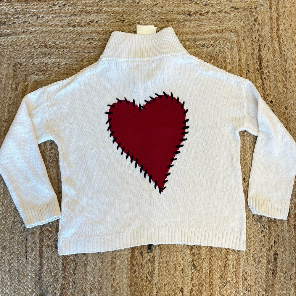 “Romancin” Zip Cardigan by LISA TODD